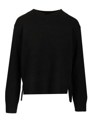 MAISON KITSUNÉ: crew necks - Merino Wool Sweater