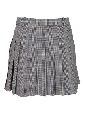 MAISON KITSUNÉ: mini skirts - Pleated Mini Skirt