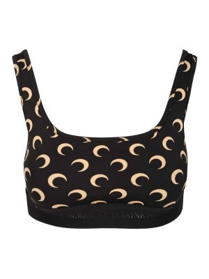 MARINE SERRE: Tops und Tank Tops - Top - Schwarz