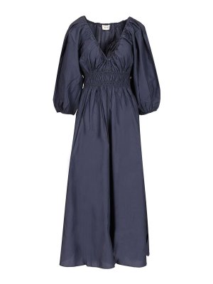 MATTEAU: ニーレングスドレス - 膝丈ドレス - ブルー