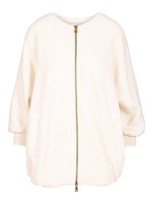 Max Mara: Casualjacken - Casualjacke - Weiß