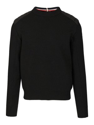 MONCLER: クルーネック - クルーネック - 黒