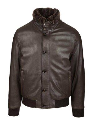 MOORER: bombers - Padded Bomber Jacket