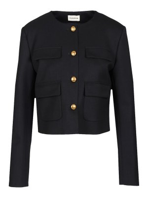 P.A.R.O.S.H.: casual jackets - Gabardine Jacket
