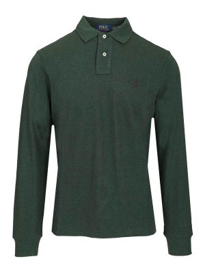 POLO RALPH LAUREN: polo shirts - Long-Sleeved Polo Shirt