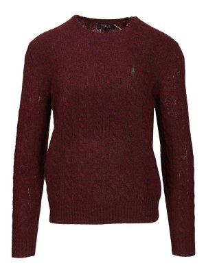 POLO RALPH LAUREN: crew necks - Cable Knit Sweater