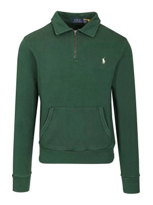 POLO RALPH LAUREN: スウェット＆セーター - スウェットシャツ/セーター - 緑