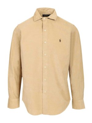 POLO RALPH LAUREN: シャツ - シャツ - ベージュ