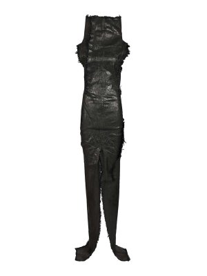 RICK OWENS: Vestidos largos - Vestido Largo - Negro