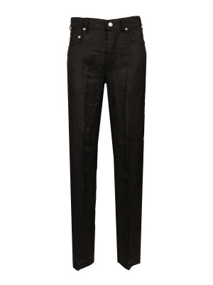 RICK OWENS: Jeans Rectos - Vaqueros Rectos - Negro
