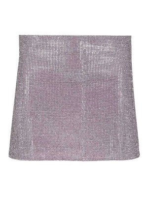 Self Portrait: Faldas media pierna y semilargas - Falda Semilarga - Púrpura