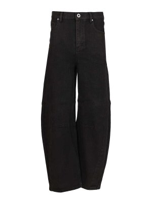 Self Portrait: Jeans Rectos - Vaqueros Rectos - Barrel