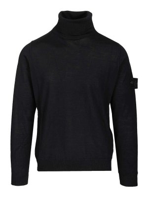STONE ISLAND: crew necks - Turtleneck Sweater