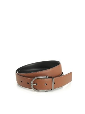 FERRAGAMO: belts - Reversible And Adjustable Belt