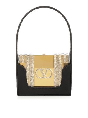 VALENTINO GARAVANI: Handtaschen - Shopper - Schwarz