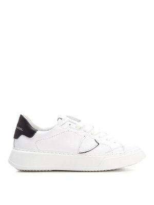 PHILIPPE MODEL: trainers - Sneakers With Black Heel Tab