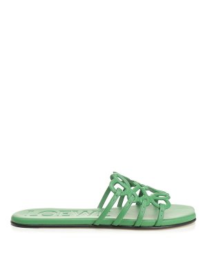 LOEWE: sandals - Petal Flat Sandal