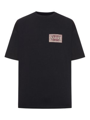 AMIRI: t-shirts - Crew Neck Cotton T-Shirt With Print