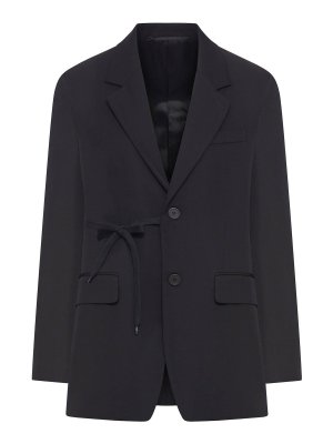 BALENCIAGA: Tailored & Dinner - Barathea Tailored Wool Jacket