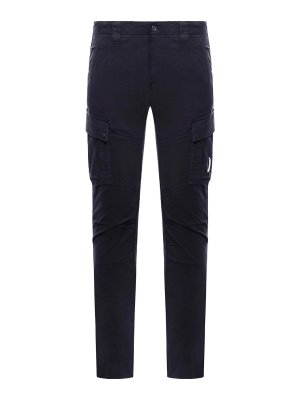 C.P. COMPANY: casual trousers - Stretch Cotton Cargo Pants