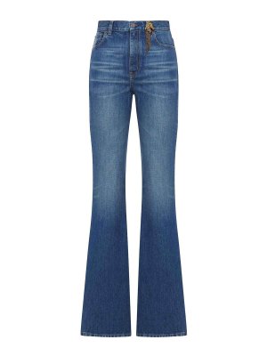 CHLOE': jeans dritti, a sigaretta - Jeans Capsule Horse a vita alta in denim
