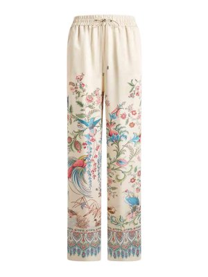 ETRO: pantaloni casual - Pantaloni a gamba larga