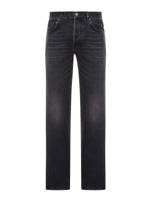 HAIKURE: straight leg jeans - Fergus Five-Pocket Jeans