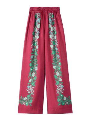 LA DOUBLEJ: pantaloni casual - Pantaloni palazzo in seta