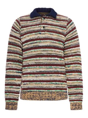 Sacai: crew necks - Cotton Knitted Pullover