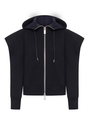 Sacai: Sweatshirts & Pulls - Sweat-Shirts - Noir
