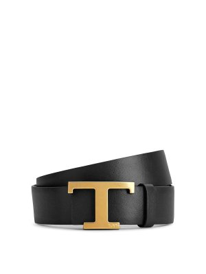 TOD'S: belts - Timeless Reversible Leather Belt