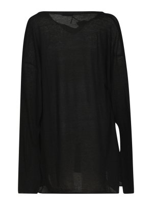 ANN DEMEULEMEESTER: crew necks - Soft-Cut Lightweight Knit