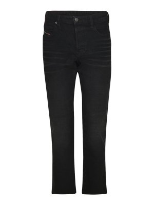 DIESEL: Straight Leg Jeans - Straight Leg Jeans - Blau