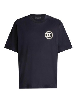 DOLCE & GABBANA: t-shirts - Short-sleeved cotton T-shirt