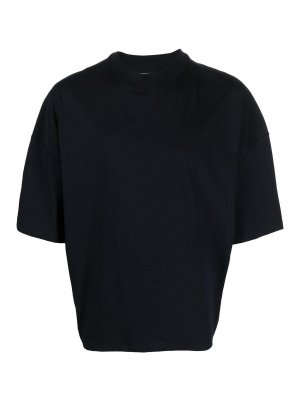 JIL SANDER: t-shirts - Short-sleeved cotton T-shirt