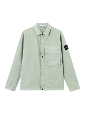 STONE ISLAND: スウェット＆セーター - スウェットシャツ/セーター - ライトグリーン