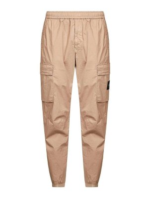 STONE ISLAND: Pantalons casual - Pantalons Décontractés - Camel