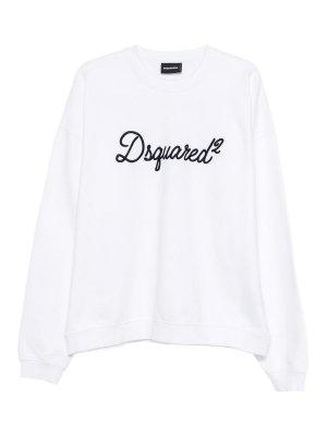 DSQUARED2: Sudaderas y suéteres - Sudadera - Blanco
