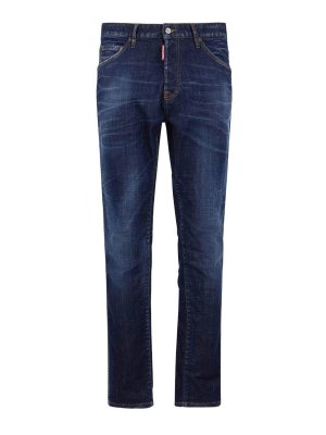 DSQUARED2: straight leg jeans - Straight-leg denim jeans