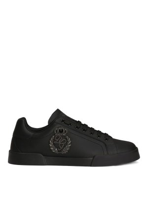DOLCE & GABBANA: Chaussures de sport - Baskets - Noir