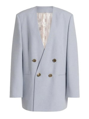 ALBERTA FERRETTI: giacche blazer - Blazer doppiopetto