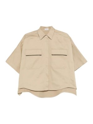 BRUNELLO CUCINELLI: Hemden - Hemd - Camel