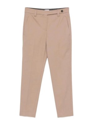 BRUNELLO CUCINELLI: Pantalones casual - Pantalón Casual - Camel