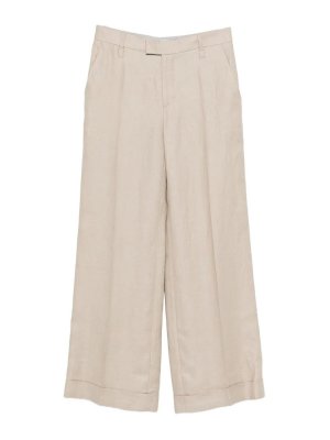 BRUNELLO CUCINELLI: Pantalones casual - Pantalón Casual - Marrón
