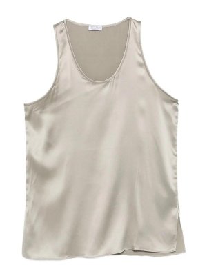 BRUNELLO CUCINELLI: Blouses - Blouse - Blanc