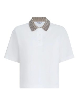 BRUNELLO CUCINELLI: Polos - Polo - Blanco