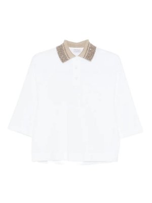 BRUNELLO CUCINELLI: Polos - Polo - Blanco