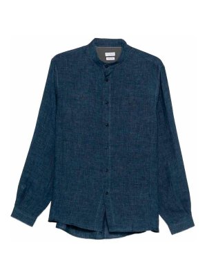 BRUNELLO CUCINELLI: shirts - Mandarin Collar Shirt