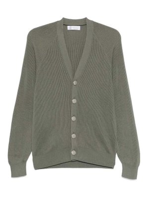 BRUNELLO CUCINELLI: Cardigans - Cardigan - Gris