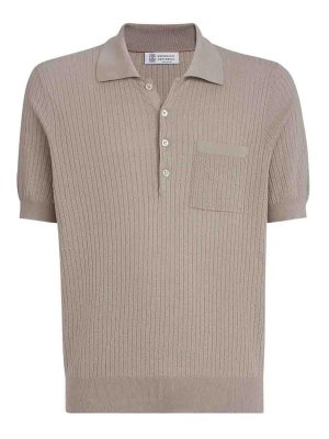 BRUNELLO CUCINELLI: polo shirts - Short Sleeve Polo